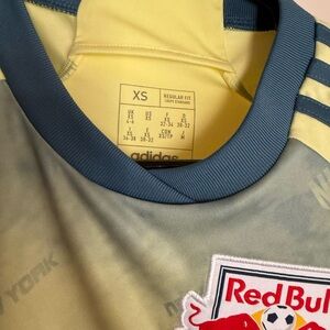 Adidas Red Bull New York Jersey - Yellow and Blue